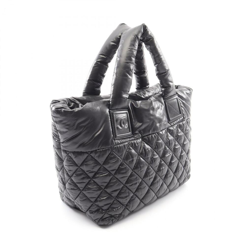 CHANEL Black Leather Tote Bag - Picture 2 of 10